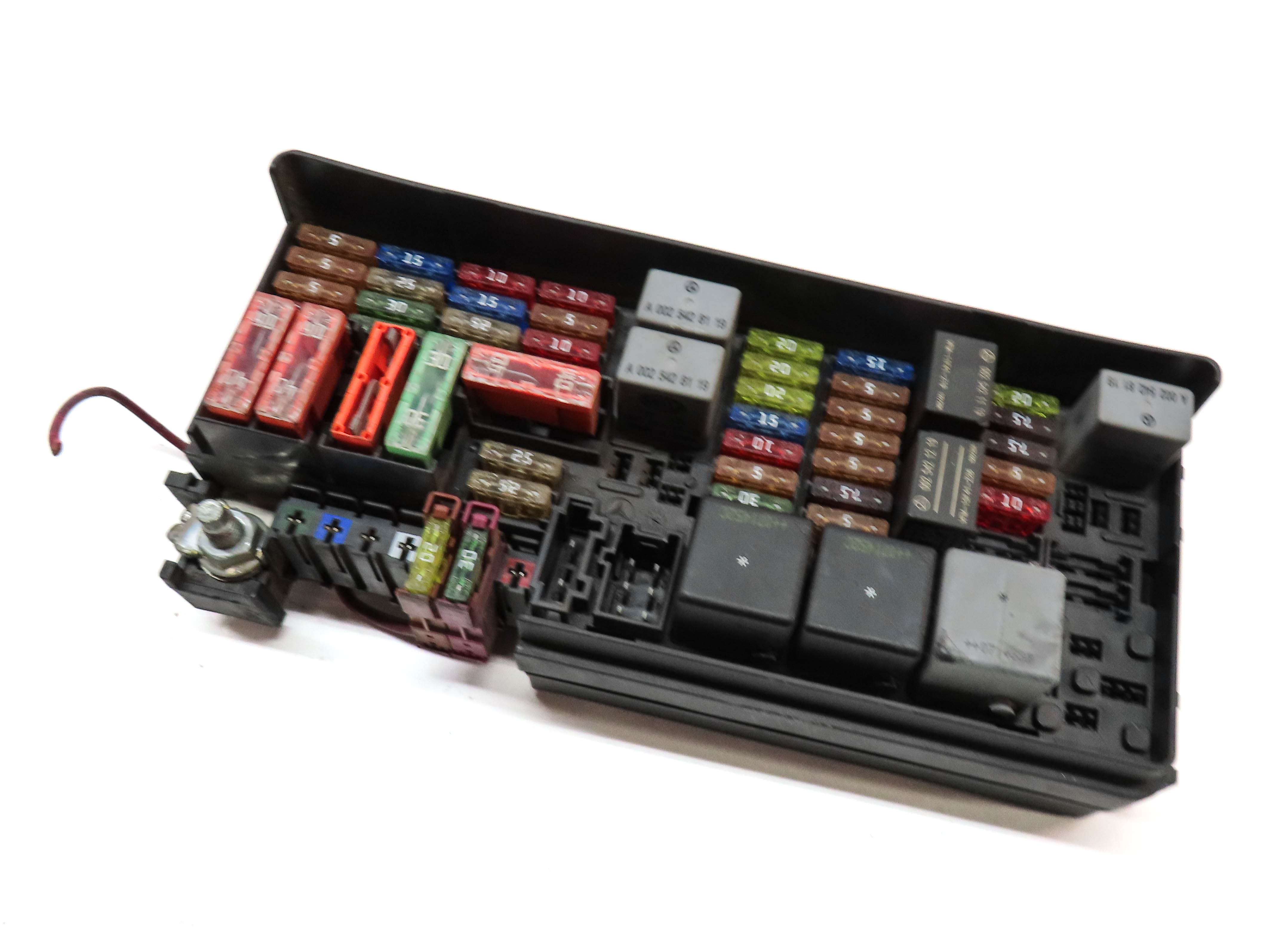 2008 MERCEDES ML550 SUV (W164) REAR POWER DISTRIBUTION FUSE RELAY CONTROL BOX — exact item pictured